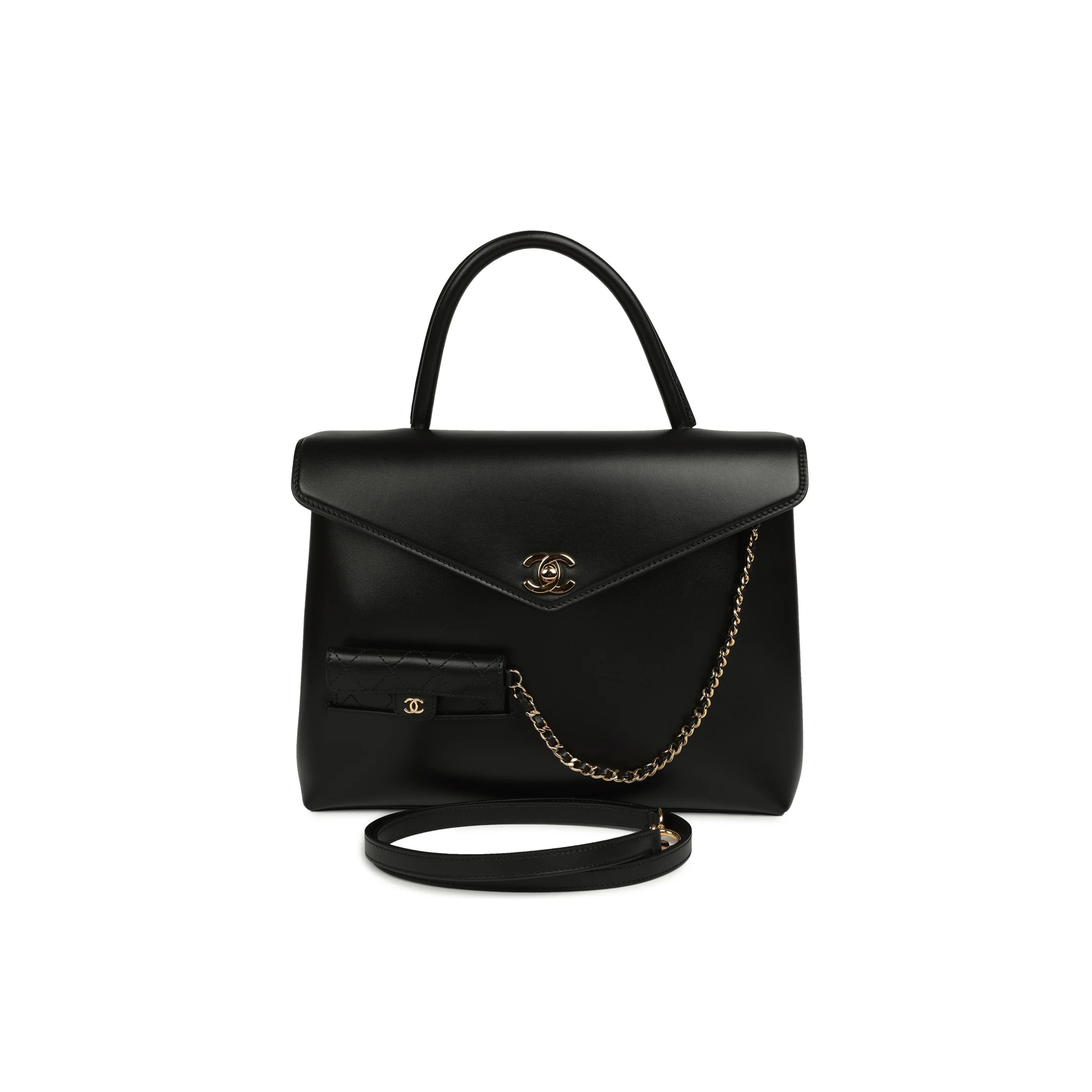 CHANEL MASTER MAXI TOP HANDLE FLAP BAG (31*24*10cm)